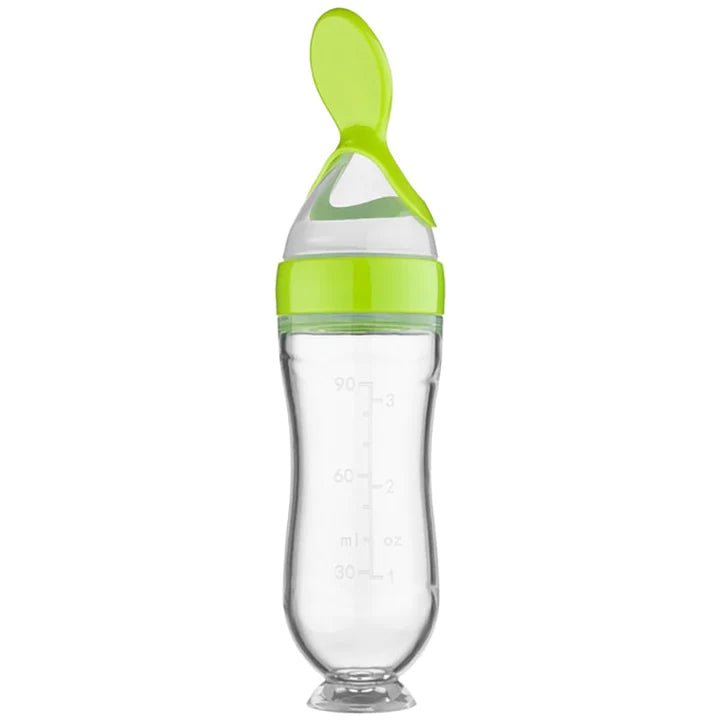 Biberon avec cuillère pour nouveau-né | EasyBottle™ - Mykiddokids.com