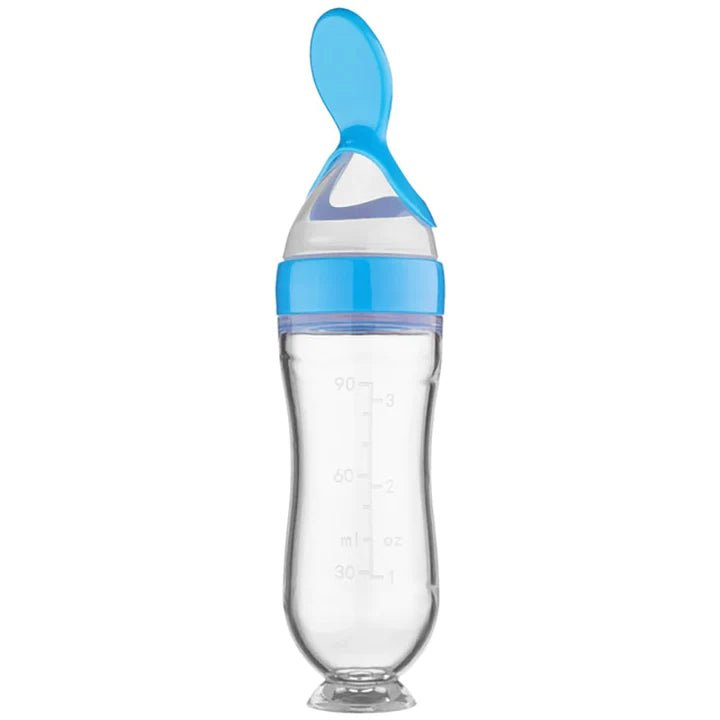 Biberon avec cuillère pour nouveau-né | EasyBottle™ - Mykiddokids.com