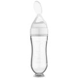 Biberon avec cuillère pour nouveau-né | EasyBottle™ - Mykiddokids.com