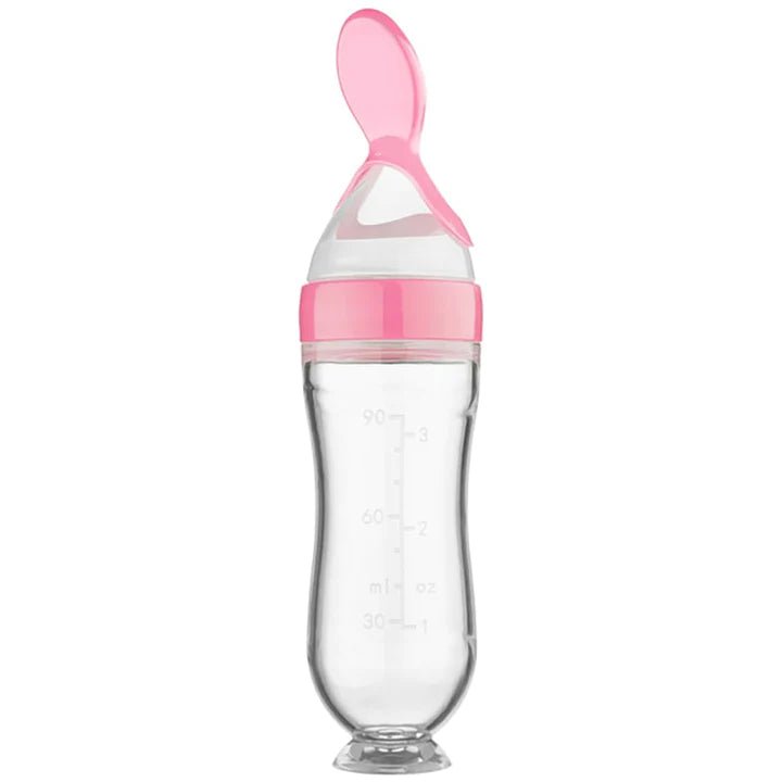 Biberon avec cuillère pour nouveau-né | EasyBottle™ - Mykiddokids.com