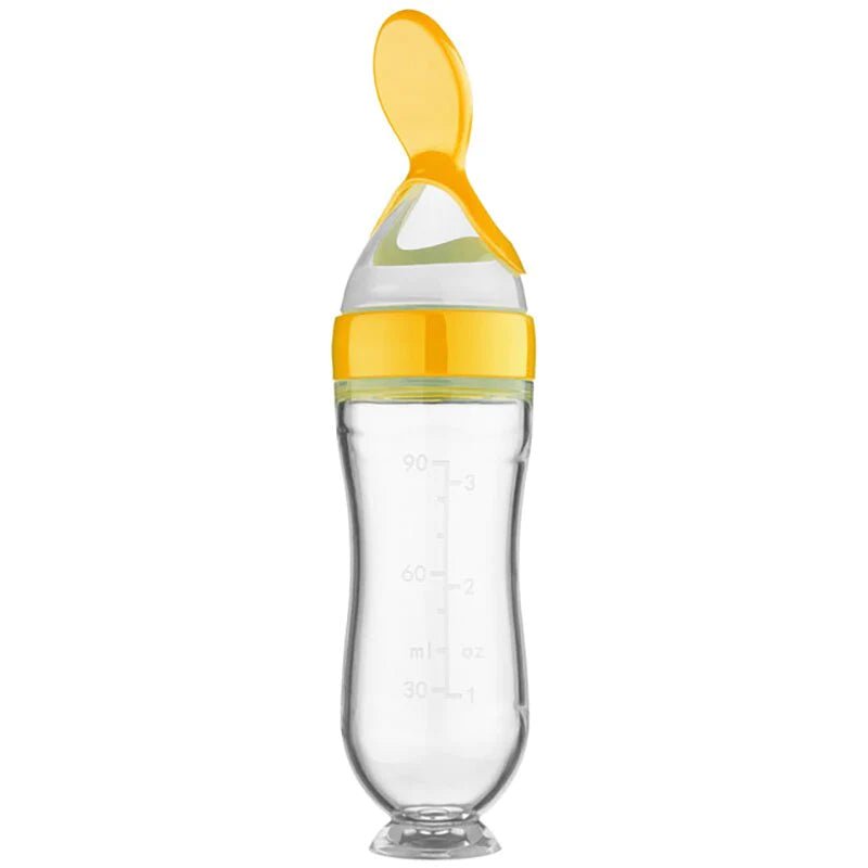 Biberon avec cuillère pour nouveau-né | EasyBottle™ - Mykiddokids.com