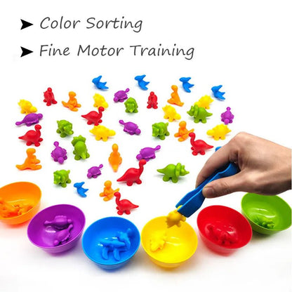 jouet Montessori éducatif sensoriel pour le comptage et le tri - Mykiddokids.com