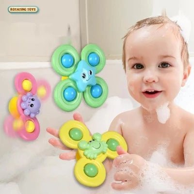 SPINNER POUR BÉBÉ | PACK DE 3 JOUETS - Mykiddokids.com